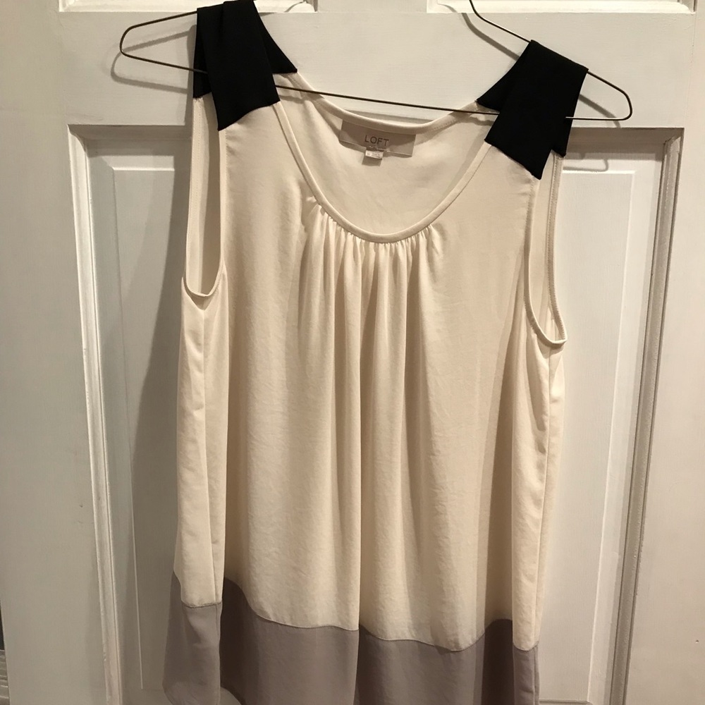 Loft sleeveless top